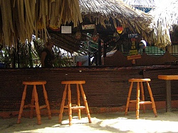 Old Mosquito Coast Bar at Playa Caribe, Margarita Island