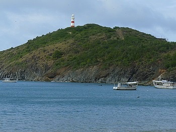 View from Playa Zaragoza Margarita Island